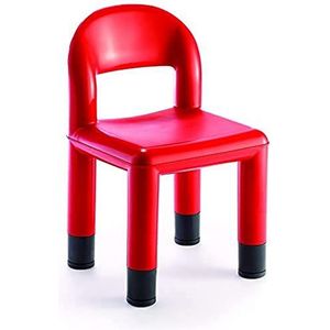 Tagar 751. 2 x kinderstoel model 400 rood maat 1, hout, 45 x 37 x 37 cm