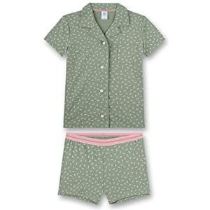 Sanetta Pijama Set voor meisjes, Lily Green, 164, Lily Green