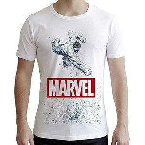 ABYstyle - Marvel – T-shirt – Marvel Hulk – heren – wit, Wit.