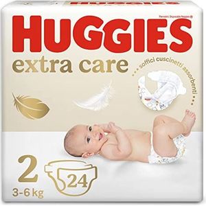 Huggies Babyluiers, maat 2 (3-6 kg), 24 luiers