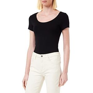 VERO MODA Vmmaxi My Ss Soft U-neck Noos T-shirt voor dames (1 stuk), zwart.