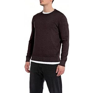 Replay Uk2508 Sweatshirt voor heren, 278 Pruim