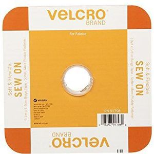 Velcro(r) Brand Fasteners Klittenband (R) Brand naaien op zachte en flexibele tape 5/8 x 76,2 cm, beige, 9,1 m x 1,5 cm