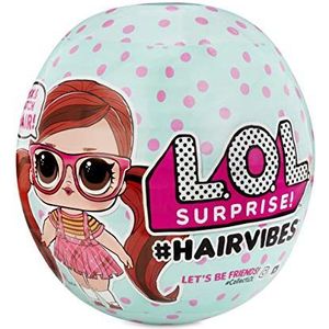LOL Surprise #Hairvibes Poppen met 15 Verrassingen en Mix & Match-Haarstukjes