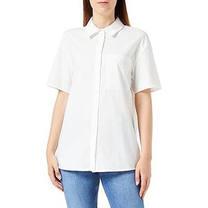 PIECES Pclinna SS Shirt Blouses pour Femme, Danseur dans les nuages, S