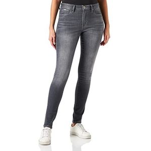 Pepe Jeans Soho Slim Fit Mid Waist Jeans voor dames, grijs (denim-uf4)