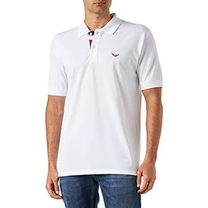 Trigema 621613123 Poloshirt voor heren, Wit