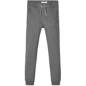 NAME IT baby-jongens broek NKMHONK BRU SWE PANT NOOS, dark grey melange