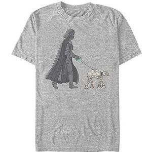 FIFTH SUN Vader Walker heren T-shirt Athletic grijs gemêleerd, S, Grijs gemêleerd Athletic