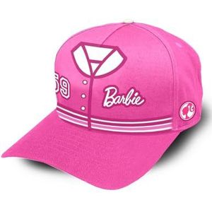 Barbie Varsity kinderpet, roze, 20 x 14 cm, roze, eenheidsmaat, Varsity kinderpet, Roze, Varsity kinderpet