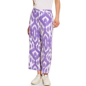 Street One Culotte 7/8 pour femme - Smell of Lavande - 44 W/26 L, Smell of Lavender, 44W / 26L