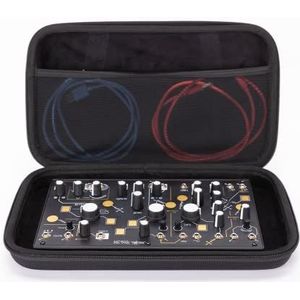 Analog Cases PULSE tas voor MakeNoise 0-Coast of andere soortgelijke apparaten (robuuste EVA-/nylon gevormde draagtas, met robuuste rubberen greep), zwart