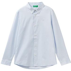 United Colors of Benetton Shirt 5awrcq01m jongenshemd (1 stuk), Lichtblauw 081