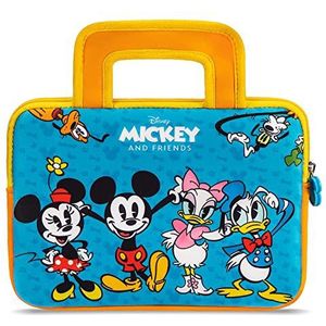 Pebble Gear Disney Mickey & Friends kindertas: universele draagtas geschikt voor 7 inch tablets voor kinderen, metgezel voor kleuterschool, reizen en vakantie, ruimte voor