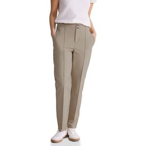 Street One Pantalon chino pour femme, Safari beige., 36W / 28L