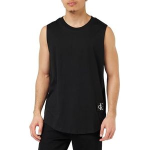 Calvin Klein Jeans Hauts en Tricot à Manches Courtes Homme, Noir (Ck Black), S