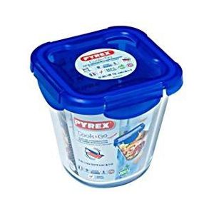 Pyrex Doos met hoge vorm, 0 l, 812 x 12 cm, met deksel