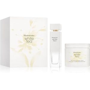 Elizabeth Arden Set Eau de Toilette White Tea, Eau de Toilette spray, cadeau voor dames, bloemige en sprankelende geur