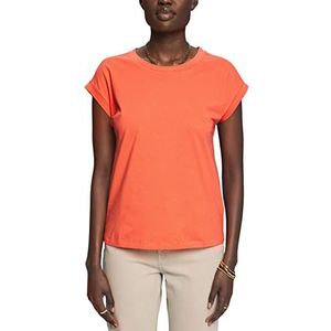 Esprit Dames T-shirt, 870/koraaloranje, XXS, 870/Koraal Oranje