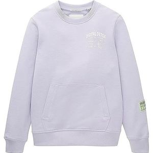 TOM TAILOR Jongens Sweatshirt 21733 - Light Lavender, 176, 21733 - Light Lavender