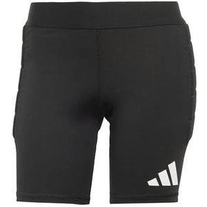 adidas Femme SQUADRA25 PADDED GOALKEEPER SHORT TIGHT, black/white, XS