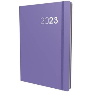 Collins Legacy 2023 A5, 1 dag per pagina, violet