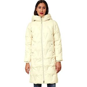 Street One Winterjas voor dames, fris crème, maat 48, Frisse crème