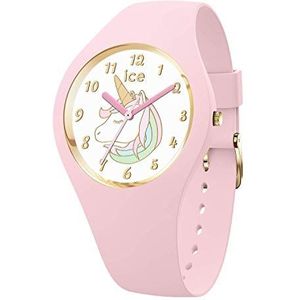 Ice-Watch - ICE Fantasia horloge eenhoorn roze met siliconen armband, Roze, Small (34 mm)