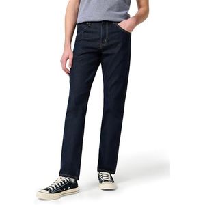 Wrangler heren Jeans Regular Fit jeans, Blue (Rinsewash), 40W / 30L