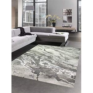 CARPETIA Woonkamertapijt, marmeren tapijt, grijs, 80 x 150 cm