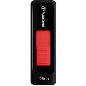 Transcend JetFlash 760 USB-stick 3.0, 128 GB, zonder deksel, zwart