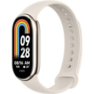 Xiaomi Mi Smart Band 8 Activiteitenarmband, AMOLED-display, hartslagmeter, 190 mAh, 150 sportmodi, tot 16 dagen batterijduur, goud