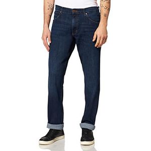 Wrangler Greensboro Straight Jeans voor heren, Fuzzed Out 77f