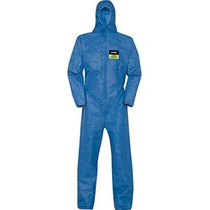 Uvex 5/6 Air wegwerp-overall, blauw, maat XXXL