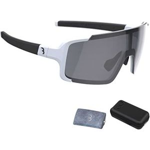BBB Chester fietsbril met groot O-glas I Fietszonnebril voor mountainbike en racefiets met hoes I UV-bescherming fietsbril I Chester BSG-69T