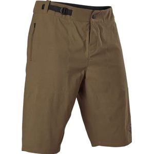 Fox Racing Men's Ranger Short W/Liner, Brown, 44