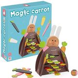 Janod Spel - Magic Carrot: Gezelschapsspel voor kinderen van 3-6 jaar | Snel en gemakkelijk te spelen | 2-4 spelers