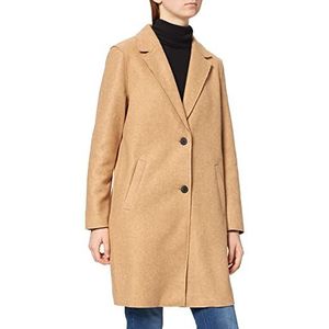 Vero Moda Vmpaula damesjack GA kraag, bruin, M, Bruin