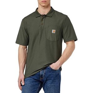 Carhartt heren polo shirt, Mos, XL