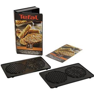 Tefal Snack Time Collection set met 2 aanstekerplaten + receptenboek, compatibel met XA800712 sandwich-apparaten