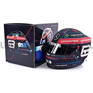 Mini Helmet - Miniatuurauto om te verzamelen, 4100151, zwart/rood/blauw