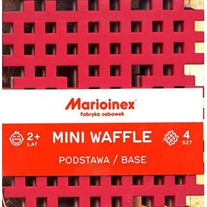 Marioinex 902608 Mini-wafelbasis, 4-delig, meerkleurig