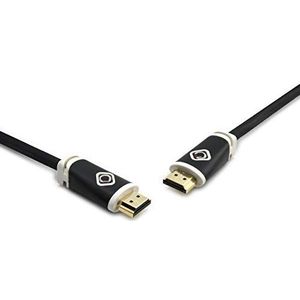 Oehlbach 128 Easy Connect HDMI-kabel met ethernet, 2,50 m, zwart