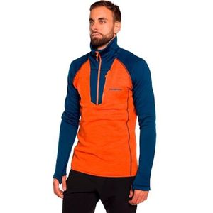 TRANGO Pullover GLYDERS Orange/Bleu S Homme