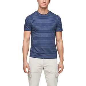 s.Oliver t-shirt mannen, blauw gestreept