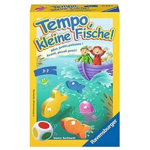 Ravensburger 233342- Tempo, Kleine Vissen, Kinderspel / Reisspel