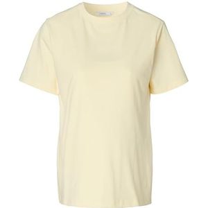 Noppies Maternity Ifke Nursing Tee dames T-shirt met korte mouwen, geel - N190, S, Geel - N190, S