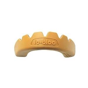 lobloo Slick Professional Mouthguard bescherming met dubbele dichtheid voor hoogcontactsporten zoals MMA, hockey, voetbal, rugby. Medium 10-13 jaar, oranje