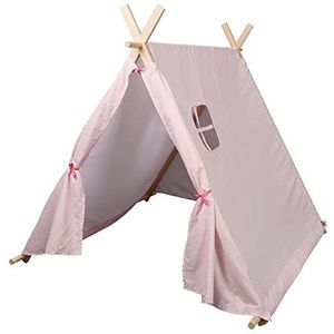 HOME DECO KIDS - RG9228 - tent, roze, 115 x 108 x 105 cm, kinderkamer, meubeldecoratie
