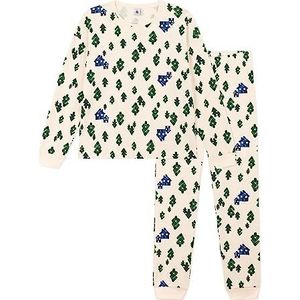 Petit Bateau A0817 Damespyjama (1 stuk), Wit Avalanche / Multico